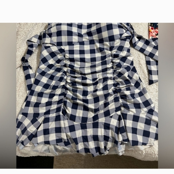 GUC TORRID 1X GINGHAM SWIMDRESS - Picture 2 of 4